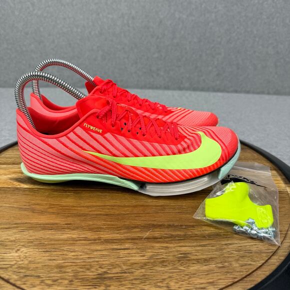Nike Air Zoom Maxfly 2 Men's 6.5 Shoes Track and Field Bright Crimson FD8395-600 - Picture 1 of 7